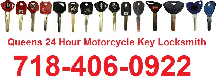 Queens NYC 24 Hour Motorcycle Key Locksmith 